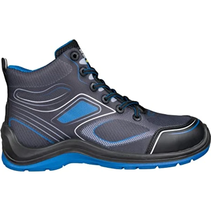 Safety Jogger SafetyJogger Flow Mid S1P Arbeitsschuh, Schwarz – Bild 2