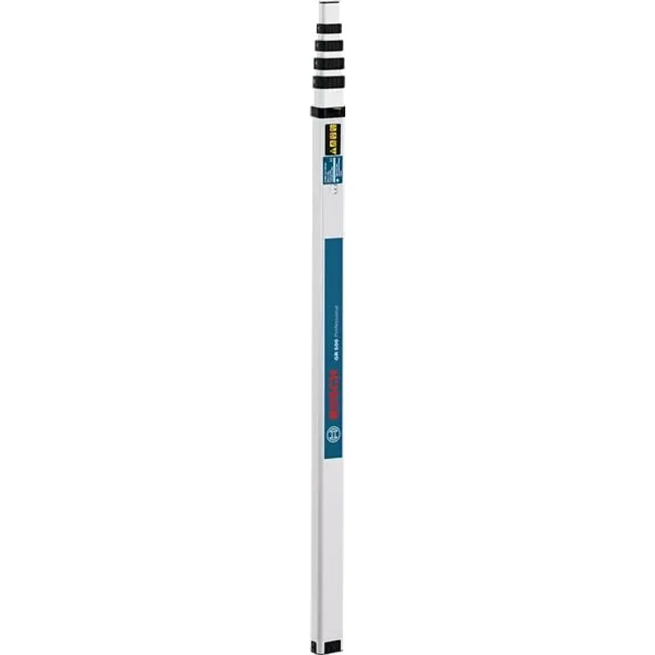 Bosch Professional gr 500 Messlatte, ausziehbar bis 5 m, robustes Aluminiumprofil