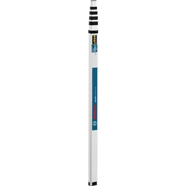 Bosch Professional gr 500 Messlatte, ausziehbar bis 5 m, robustes Aluminiumprofil – Bild 1