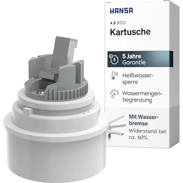 OTTO Hansa Armatur Eco Steuerpatrone 4.8, Spültischarmatur mit Wasserbremse und einstellbarer Heisswassersperre