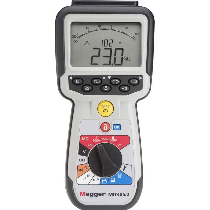 Megger MIT485/2, Multimeter CAT IV 600V mit präziser Messgenauigkeit und robustem Design