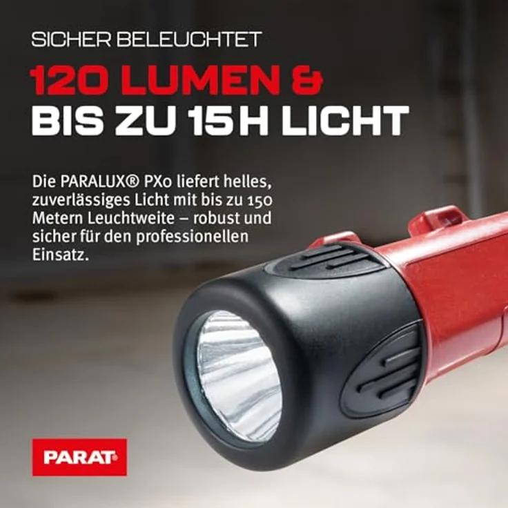Parat LED-Taschenlampe LED Taschenlampe Paralux PX0 Lichtleistung 120 lm 4xAA Mignonzellen – Bild 7
