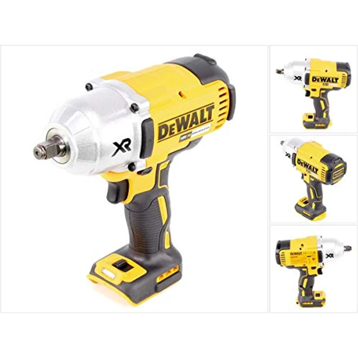 DeWalt Bürstenloser Akku Schlagschrauber DCF899HN - Kfz Schlagschrauber mit HOG-Haltering, ideal zum Reifenwechsel Drehmoment einstellbar 1-2 Zoll 18V Max. Drehmoment: 950 Nm – Bild 3