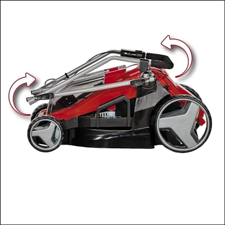 Einhell Akku-Rasenmäher GE-CM 36/43, Li M, 2x4,0, Rasenmäher mit TWIN-PACK Technologie, bürstenlosem Motor und Mulchkeil – Bild 6
