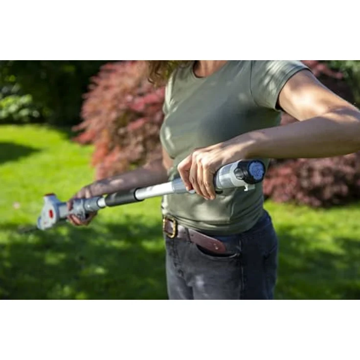 IKRA Akku Teleskop Heckenschneider IATHS 1241, 12V, 41 cm Schnittlänge, bis 16 mm Schnittstärke, Arbeitshöhe bis 3,5 m, inkl. Akku & Ladegerät – Bild 9