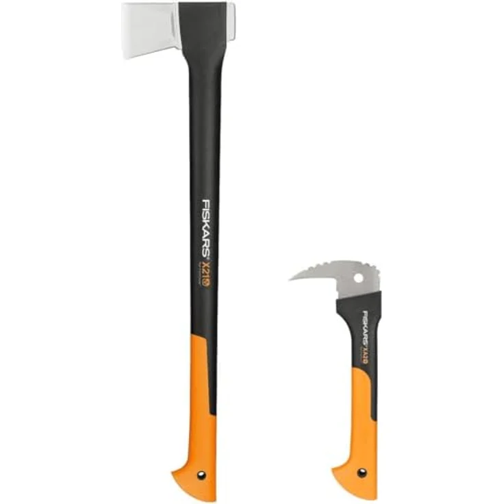 Fiskars 1025438 X21 Holzspaltz-Set 348 mm Länge x 160 mm Breite – Bild 2
