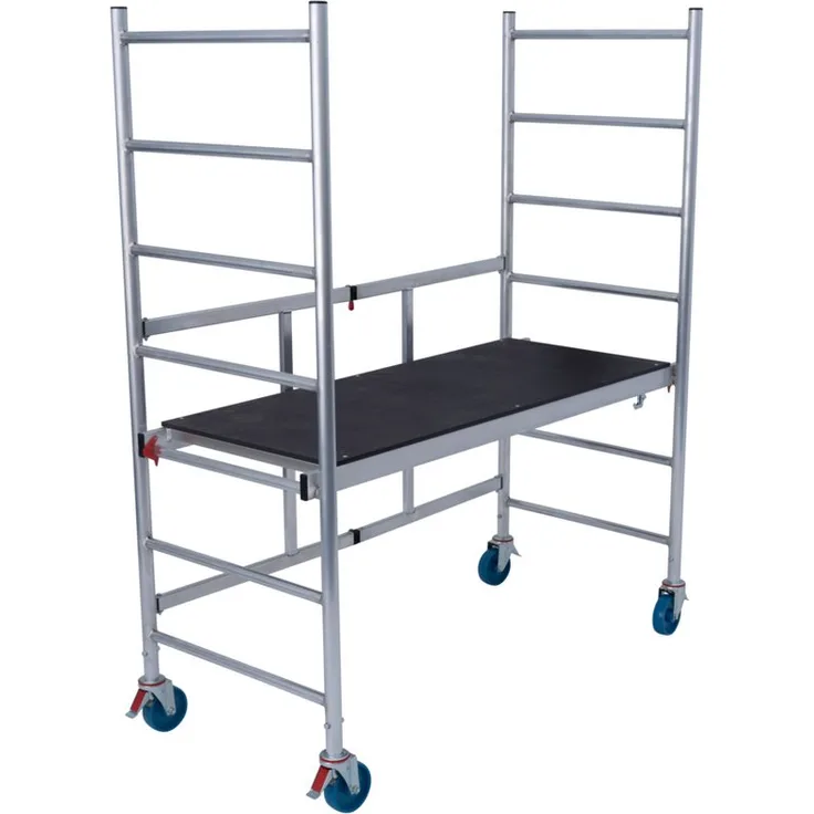 KRAUSE Klappgerüst »MONTO« Alu-FaltGerüst ProTec XS, faltbar, max. Arbeitshöhe 2,90 m, Belastbarkeit 200 kg/m², TÜV-geprüft