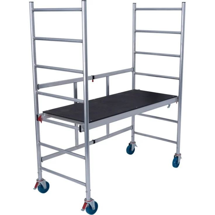 KRAUSE Klappgerüst »MONTO« Alu-FaltGerüst ProTec XS, faltbar, max. Arbeitshöhe 2,90 m, Belastbarkeit 200 kg/m², TÜV-geprüft