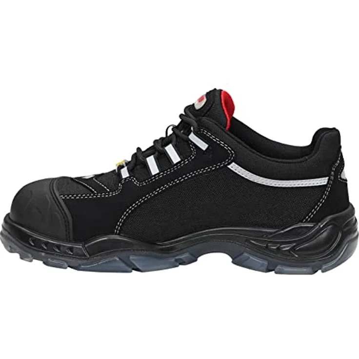ELTEN Senex Pro ESD S3 Sicherheitsschuh, leichter, metall- und lederfreier Halbschuh aus Cordura© und hydrophobierter Mikrofaser, schwarz – Bild 3