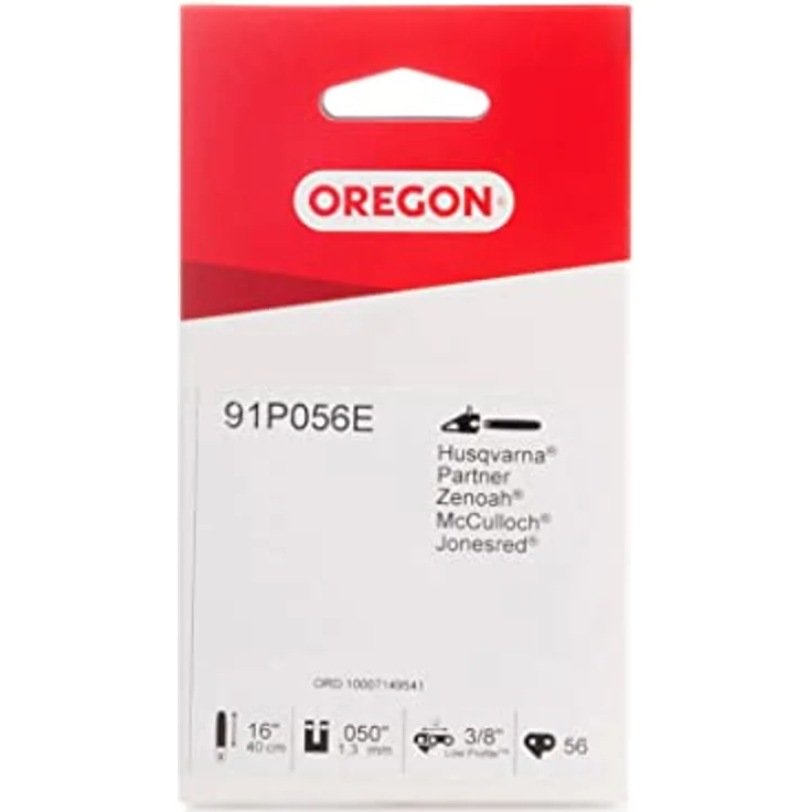 Oregon Standard 91P Sägekette passend für 40 cm AL-KO, Alpina, CMI, Dolmar, Einhell, Gardol, Hurricane, Jonsered. McCulloch Motorsägen, 56 Treibglieder – Bild 2