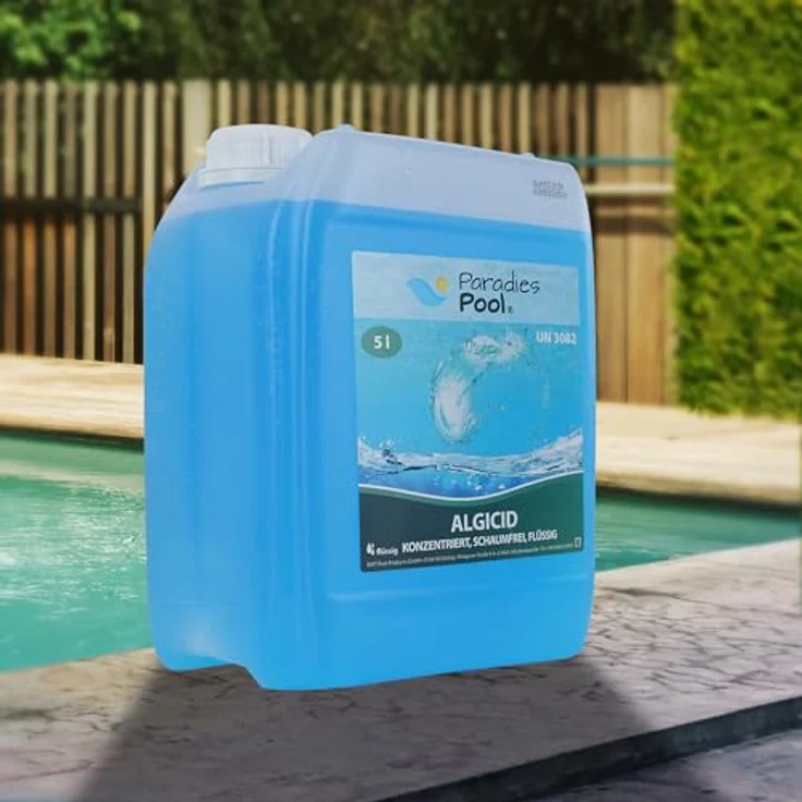 Paradies Pool Algizid für Pool 5 Liter schaumfrei (W12) – Bild 5