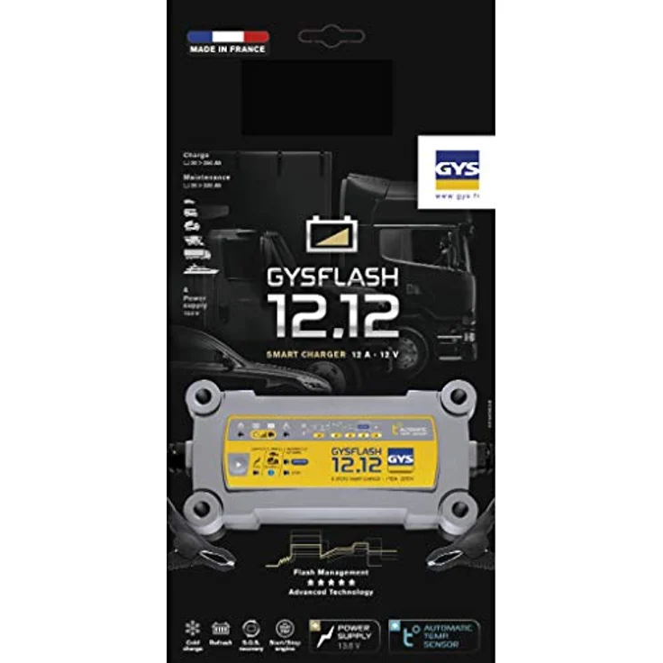 GYS GYSFLASH 12.12 029392 Automatikladegeraet 12V 12A – Bild 2