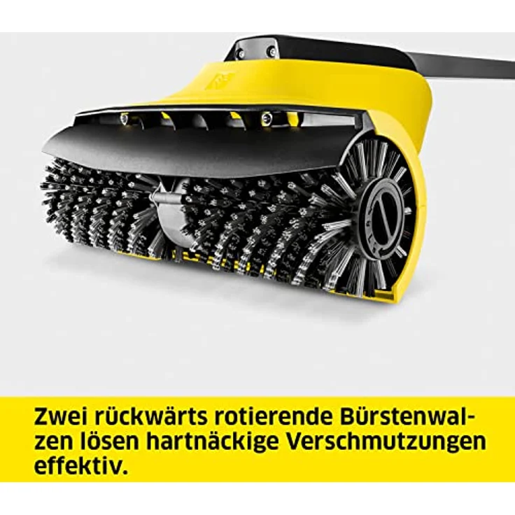 Kärcher 18 V Akku-Terrassenreiniger PCL 3-18, Druck: max. 10 bar, Wasserdurchfluss bei 4 bar: max. 180 l/h, Leistung je Akkuladung: max. 20-40 m2, verwendbar mit dem Kärcher 18-V-Akku, ohne Akku – Bild 3