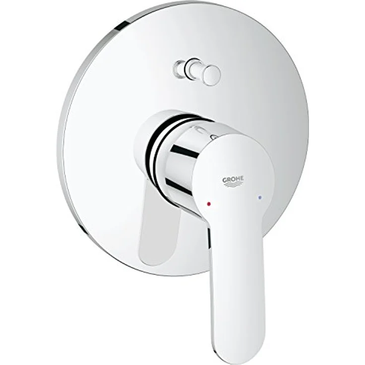 Grohe Eurostyle Cosmopolitan EH-Wannenbatterie, Einhand-Duscharmatur mit chromfarbener Grohe StarLight Oberfläche und automatischer Umstellung Wanne/Brause, inkl. Fertigmontageset - 19506002 – Bild 1