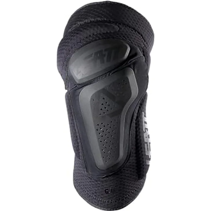 Leatt 3DF 6.0 Knee Guard, Knieprotektor mit Softprotektor und Hartschale, belüftetem AirFit Schaum und anti-rutsch Beinstraps