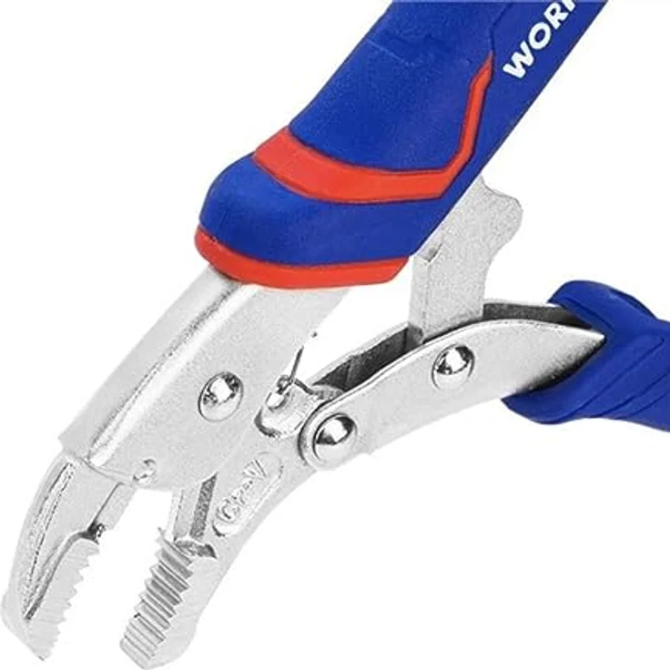 WORKPRO 250 mm CR-V gebogene Sicherungszange, Chrom-Vanadium-Stahlbacke, Druckbeständig, Drahtschneider, geschmiedet aus Hartstahl – Bild 4