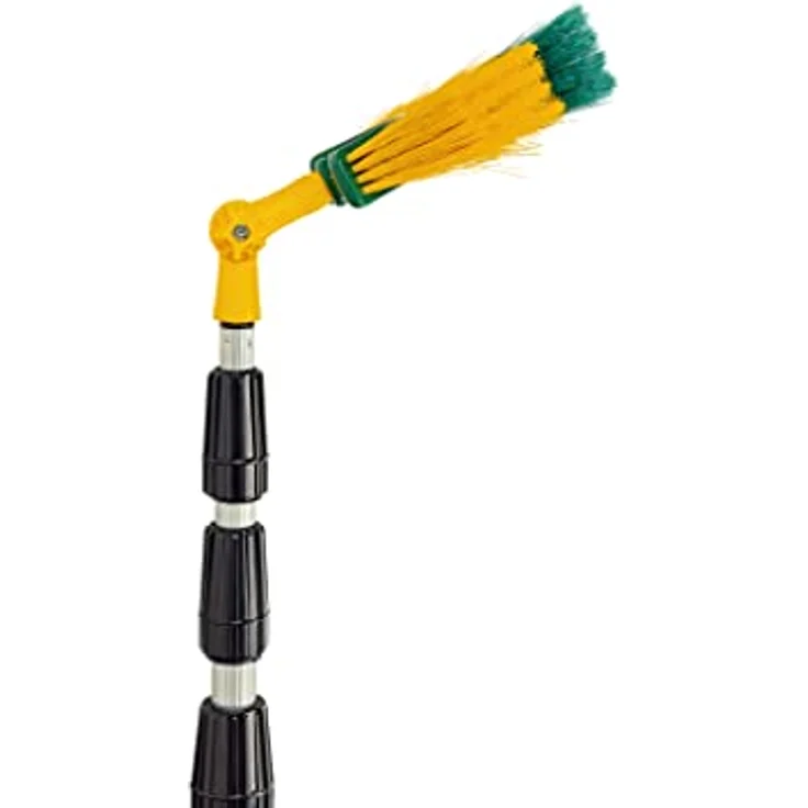 Neustanlo Teleskopstiel XXL Eckbesen Set, 8 Meter, mit flexiblem Gelenk und Universaladapter, Aluminium – Bild 4