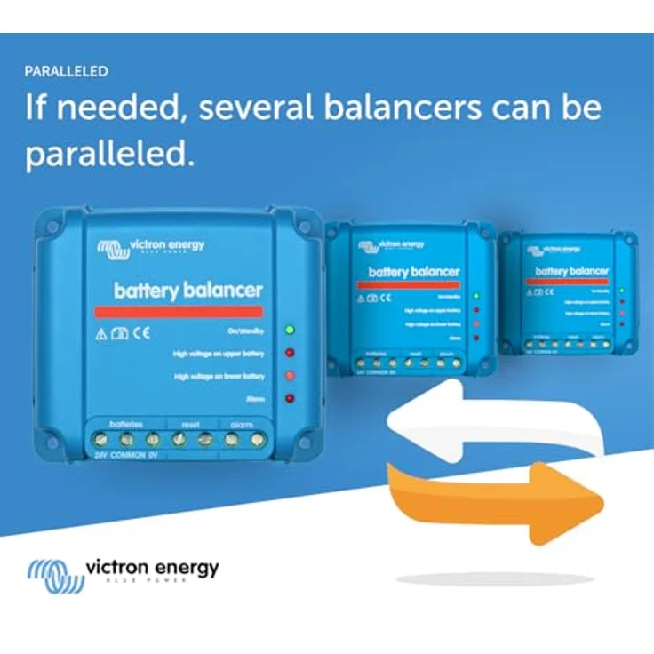 Victron Energy, Laderegler Battery Balancer für 12 V und 24 V Batterien, bis zu 1 A Ausgangsstrom – Bild 4