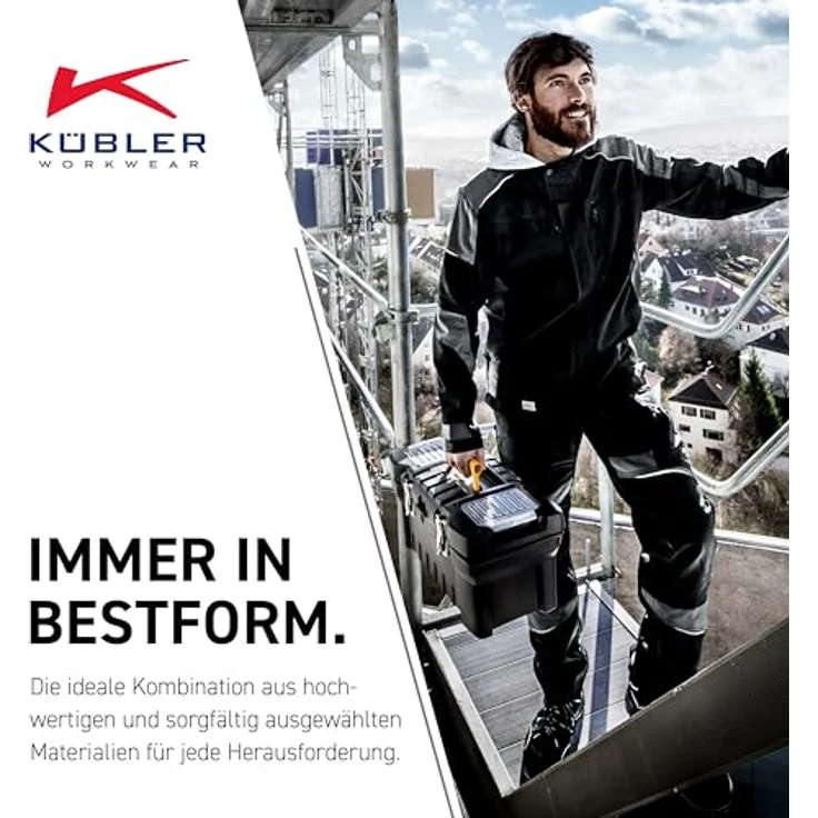 Kübler Activiq Shorts 54, anthrazit-schwarz – Bild 6