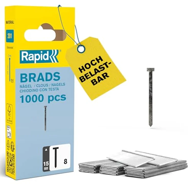Rapid Nägel 8-15mm 1.000 Stück – Bild 2