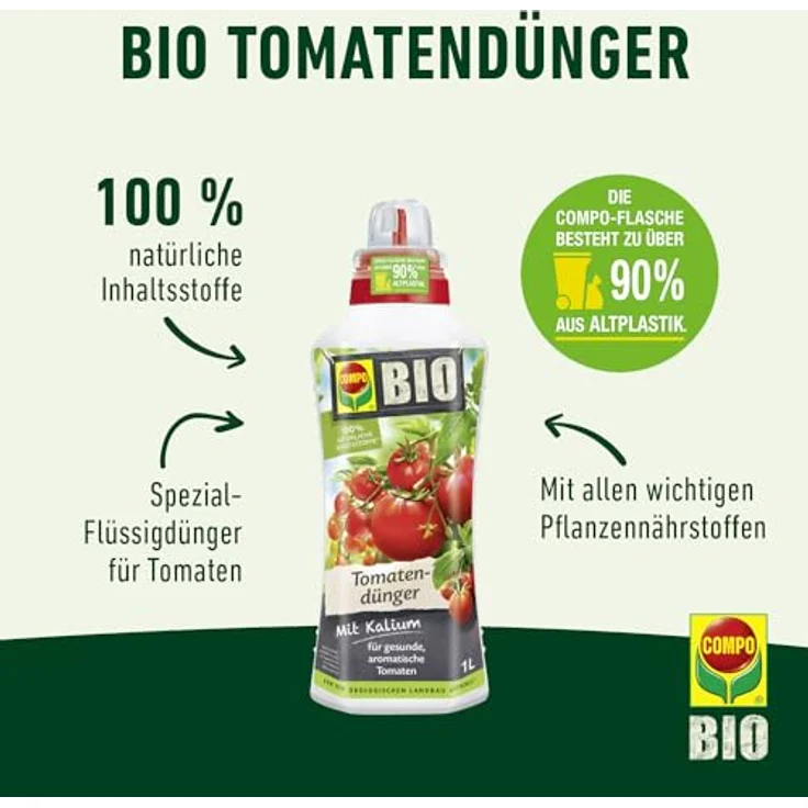 Compo BIO Tomatendünger 1 Liter – Bild 2