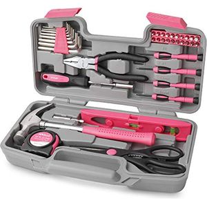 Bild für Apollo pinker Werkzeugkoffer mit pinkem Werkzeug Set 39 Teile