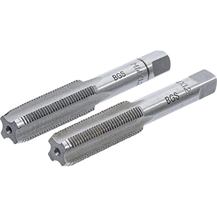 BGS technic Bohrer- und Bitset 1900-M14X1.25-B, Werkzeugstahl für Gewinde M14 x 1,25, 126 g – Bild 2