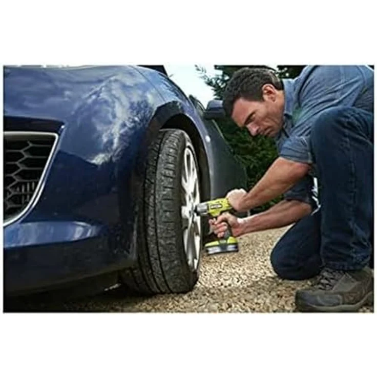 Ryobi R18IW3-0 Schlagschrauber 18V ONE+ mit 400 Nm Drehmoment, 1/2" Vierkantantrieb und 2,0 Ah Akku – Bild 6