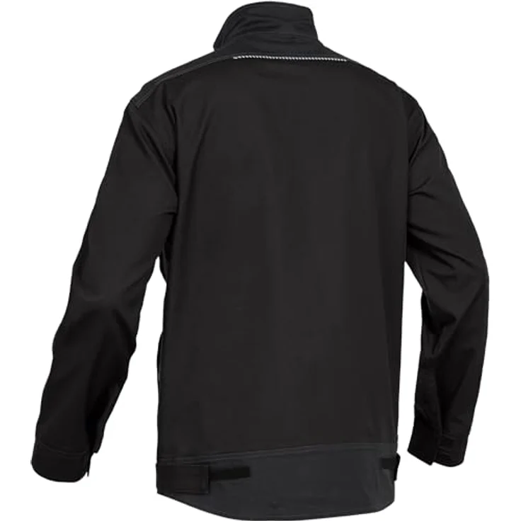 Leibwächter Dynamic-Line Herren Arbeitsjacke, schwarze-anthrazit Bundjacke aus atmungsaktivem Stretchstoff, auch in Übergrößen verfügbar – Bild 3