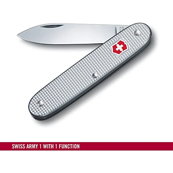 Victorinox ALOX silber gerippt Freizeitmesser – Bild 2