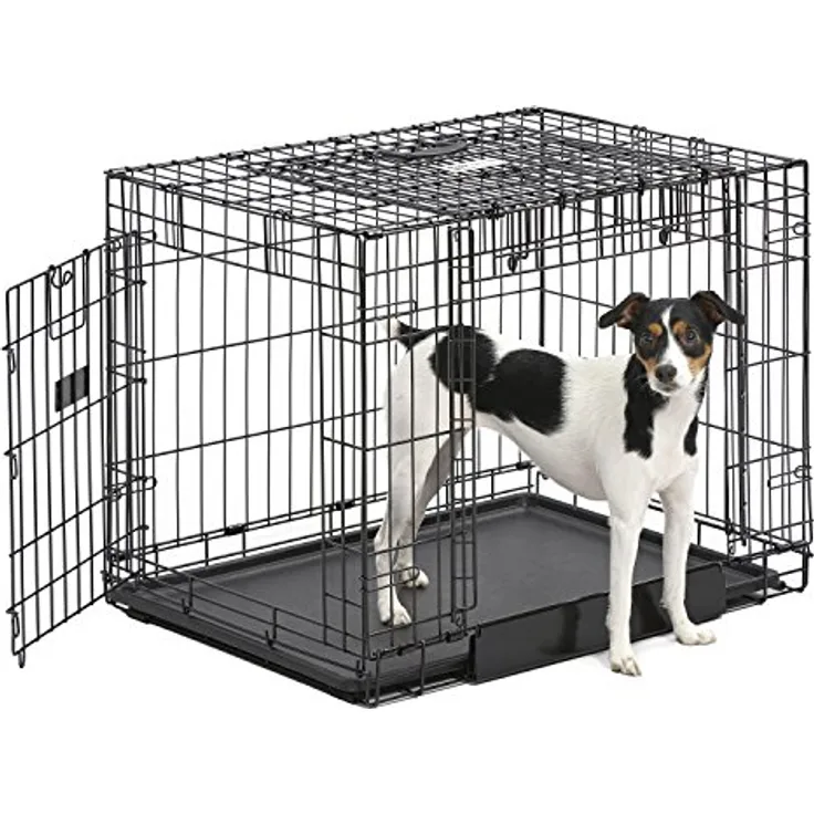 MidWest Homes for Pets Ovation-Hundekäfig mit Doppelklappe, 76,2 cm