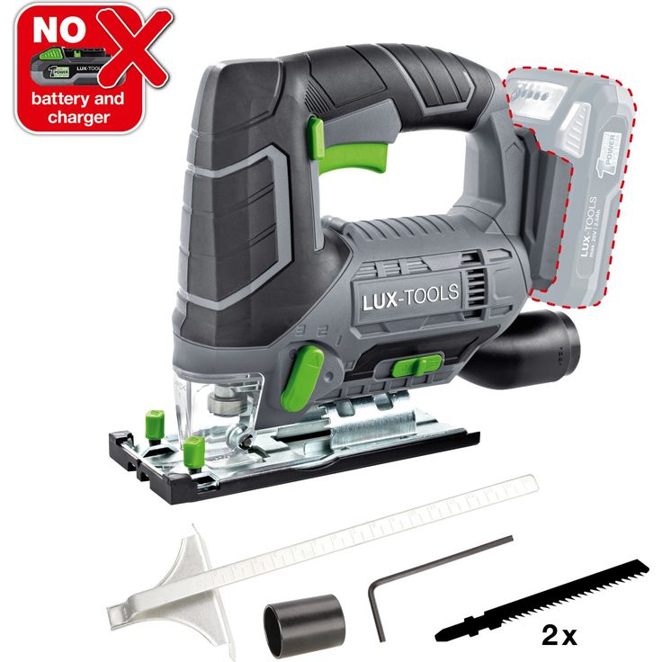 LUX Akku-Stichsäge 1 PowerSystem A-ST-20