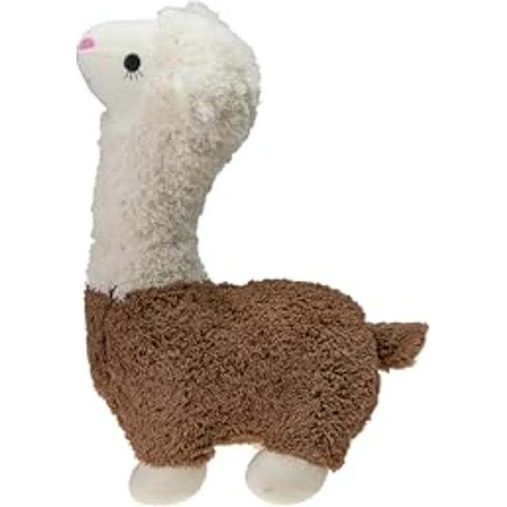 Karlie Alpaka, Plüsch Hundespielzeug, Braun, 37x12x26 cm, wunderbar weich für Stundenlangen Kuschelspaß – Bild 2