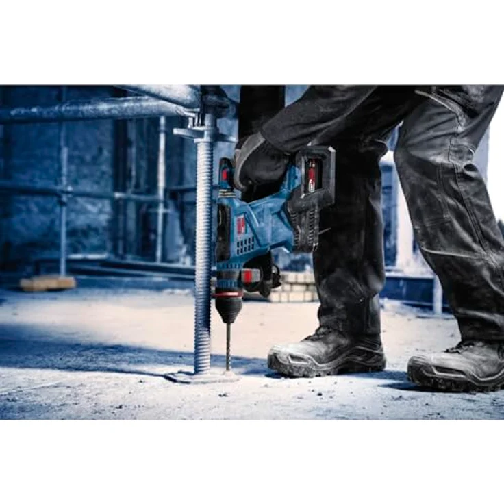 Bosch Akku-Bohrhammer EXBH18V-32F, leistungsstark mit BITURBO BRUSHLESS-Technologie und Vibration Control, kabellos, XL-BOXX – Bild 8