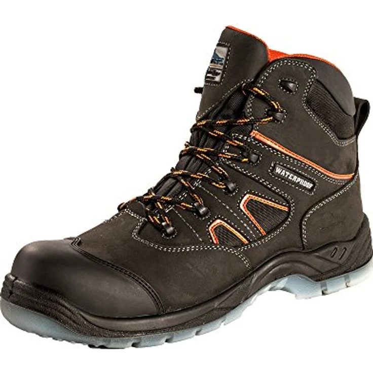 Portwest FC57 Compositelite S3 WR Sicherheitsschuhe, rutschfeste Sohle, antistatisch, Schwarz, Größe 45 – Bild 3