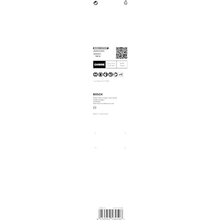 Bosch Säbelsägeblatt Expert Thick Tough Metal Länge 225 mm Breite 25 mm Zahnteilung TPI 8 3 mm S-Schaft - Preisvergleich – Bild 4