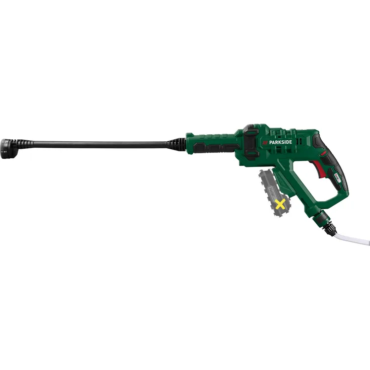 PARKSIDE® 20 V Akku-Druckreiniger »PDRA 20-Li D4«, leicht und mobil mit Selbstansaugfunktion, 25 bar, inkl. Multifunktionsdüse und Reinigungsmittelbehälter
