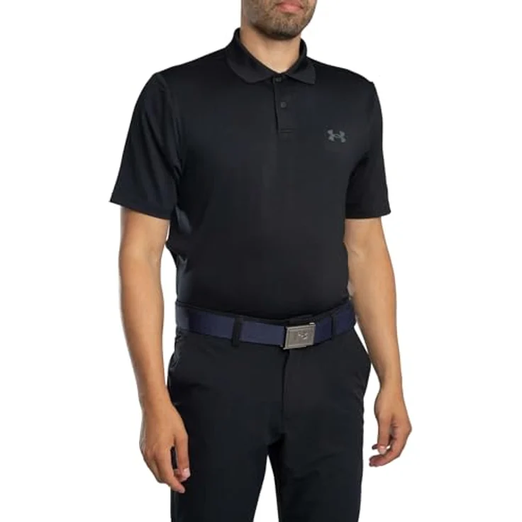 Under Armour® Poloshirt UA PERFORMANCE 3.0 POLO, 4-Way-Stretchstoff, schnelltrocknend, UPF 40, marineblau – Bild 3