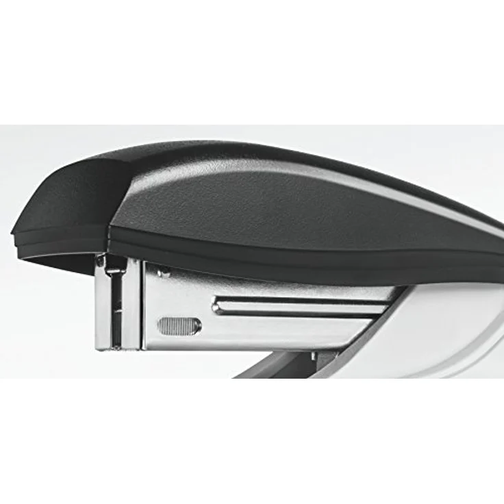 Leitz NeXXt Kleiner Bürotacker aus Metall, Für 25 Blatt, mit Oberlademechnanik und Nachfüllanzeige, Inkl. Heftklammern, blau, 55010035 – Bild 4