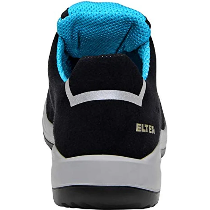 ELTEN IMPULSE Lady aqua Low ESD S1PS Sicherheitsschuh, Mikrofaser, atmungsaktives Textilfutter, schwarz – Bild 3