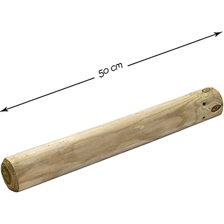 BooGardi Holzpalisaden rund gefast in 18 Größen · ø 6cm Länge 50 cm · Rundholz · imprägnierte Garten-Palisaden · zur Beeteinfassung · Sandkasten BAU – Bild 2