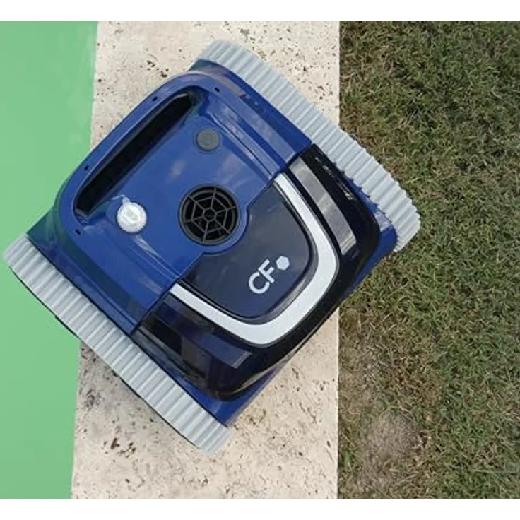mediPOOL Poolroboter 'CF400CL', kabelloser Poolreiniger mit App-Steuerung für Becken bis 120 m², inkl. Ladekabel, Laufzeit bis 3 Std, effiziente Boden-, Wand- und Wasserlinienreinigung – Bild 4