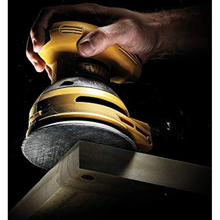 Dewalt Schleifgitter Extreme (120er Körnung, 125 mm Ø, mit Klettfix, für den Einsatz auf Exzenterschleifern, 5 Stück) DTM3105 – Bild 5
