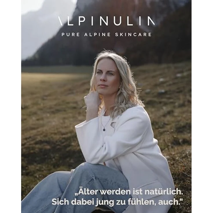 Alpinulin Midnight Moisture Nourishing Night Serum 20ml, Veganes Skincare Serum mit alpinen Wirkstoffen, Antioxidative Anti Aging Nachtpflege – Bild 2