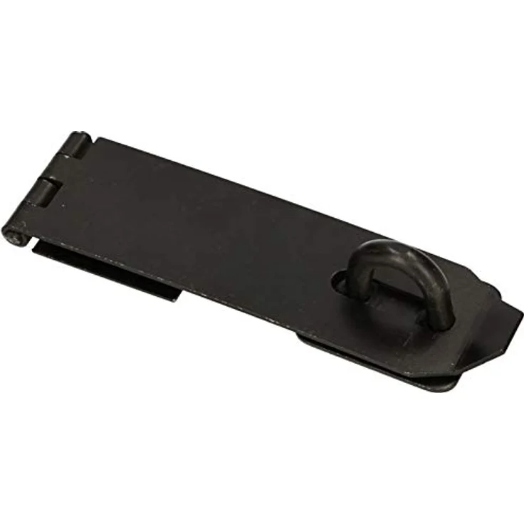KOTARBAU® Überfalle Mit Vorhängeschloss Verschiedene Gr.Überfallscharnier Überwurf Panzerriegel Türschloss Sicherheitsüberfalle Pulverbeschichtet Haspe (170 mm) – Bild 3