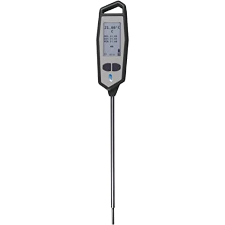 TFA V315 Präzisionsthermometer, Grillthermometer mit extralangem Fühler, -50 bis +250 °C, E-Paper Display, ISO-zertifiziert – Bild 2