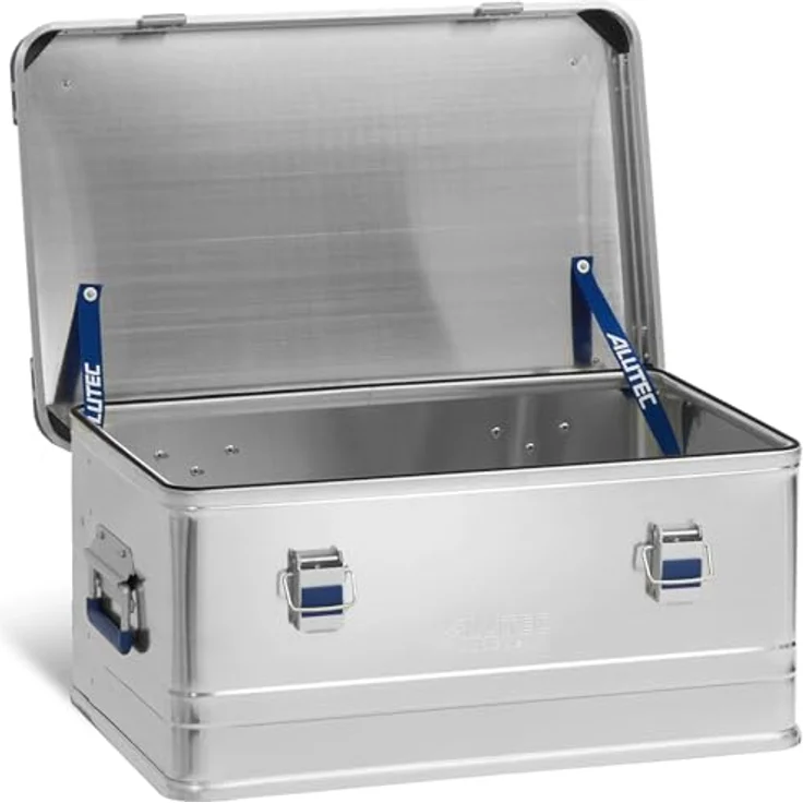 ALUTEC MÜNCHEN Aluminiumbox INDUSTRY 48, 48 l, Staub- und spritzwassergeschützt, Innenmaße 550 x 350 x 248 mm, Gewicht 4,10 kg – Bild 2