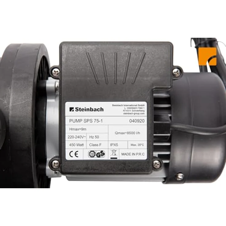 Steinbach Sandfilteranlage Comfort 50, Pool Filteranlage für bis zu 33.000 l, 6.600 l/h Umwälzleistung, salzwassergeeignet, 7-Wege-Ventil – Bild 5