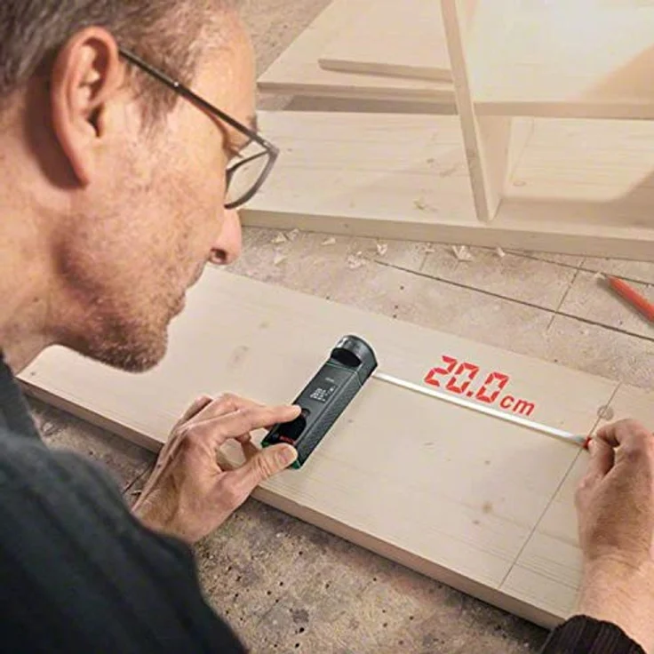 Bosch Home and Garden Bosch Lasermessgerät Zamo Tape Adapter (Zubehör für Zamo 4. Generation, zum präzisen Messen von kurzen Distanzen und freistehenden Objekten, in Karton) – Bild 5