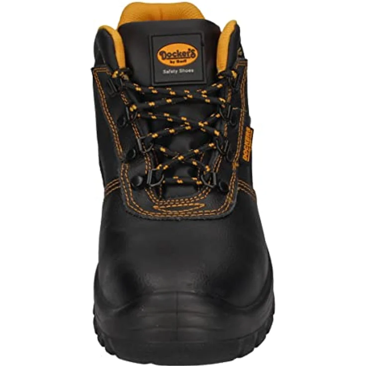 Dockers Sicherheitsschuh Bullet S3, robuster Arbeitsschuh mit Stahlkappe und PU-Sohle, schwarz – Bild 3